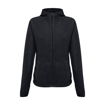 Immagine di Thc helsinki women. pile da donna con zip nero l