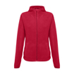 Immagine di Thc helsinki women. pile da donna con zip rosso l