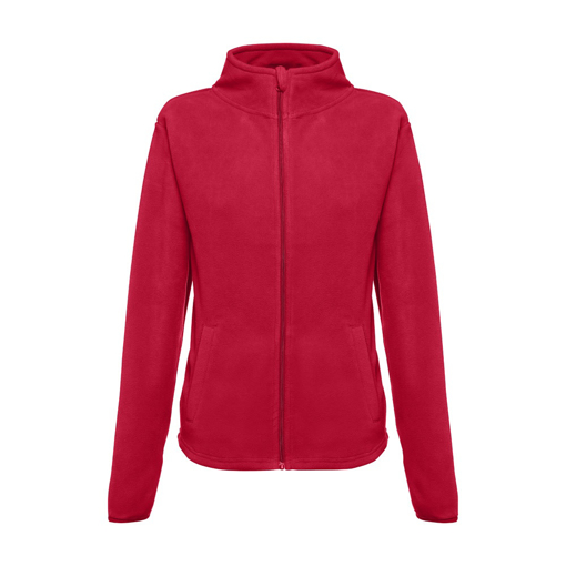 Immagine di Thc helsinki women. pile da donna con zip rosso l