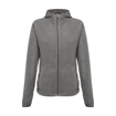 Immagine di Thc helsinki women. pile da donna con zip grigio l