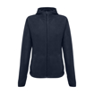 Immagine di Thc helsinki women. pile da donna con zip blu scuro l