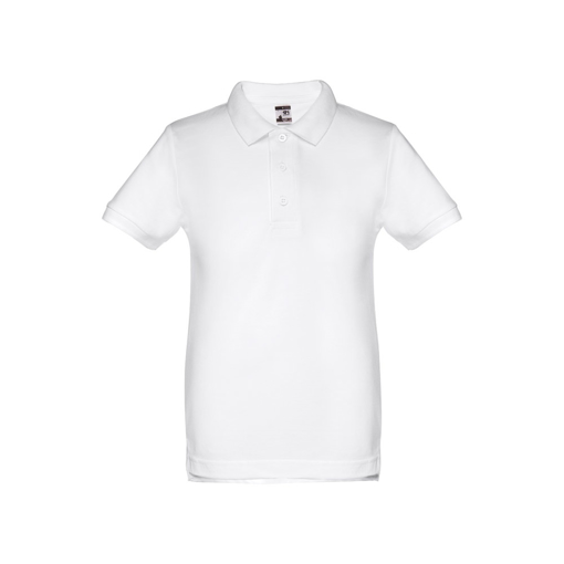 Immagine di Thc adam kids wh. polo da bambino unisex bianco 12