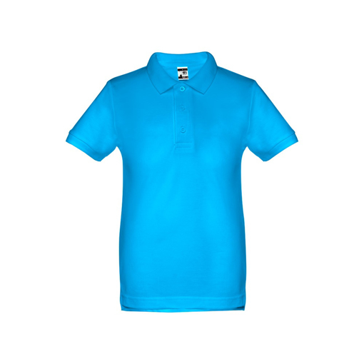 Immagine di Thc adam kids. polo da bambino unisex azzurro mare 10