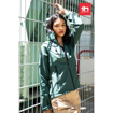 Immagine di Thc zagreb women. giacca softshell da donna, con cappuccio rimovibile verde scuro l