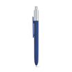 Immagine di Kiwu chrome. penna a sfera in abs blu