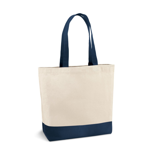 Immagine di Edmonton. borsa in canvas di cotone 100% blu