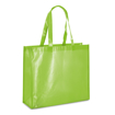 Immagine di Millenia. borsa in tnt laminato verde chiaro