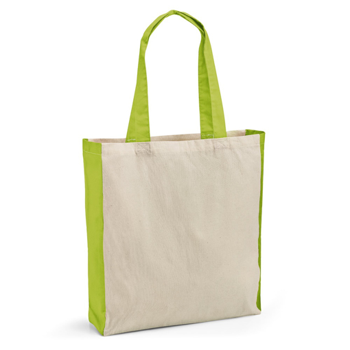 Immagine di Bazar. borsa in cotone 100% verde chiaro