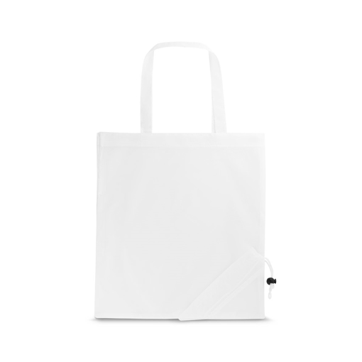 Immagine di Shops. borsa pieghevole in 190t bianco