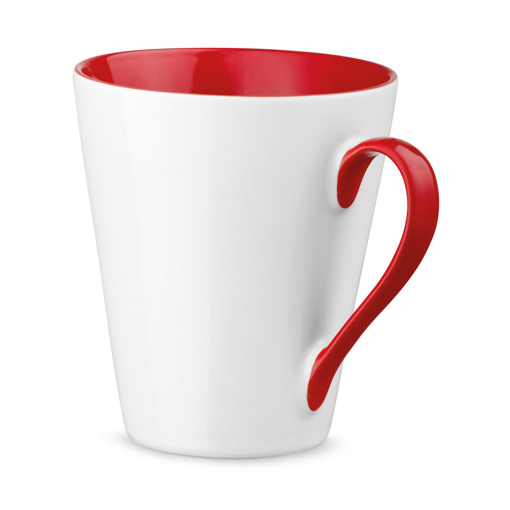 Immagine di Colby. tazza in ceramica da 320 ml rosso  320 ml