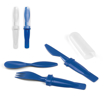 Immagine di Rhubarb. set di posate blu