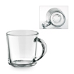 Immagine di Soffy. tazza in vetro da 230 ml trasparente  230 ml