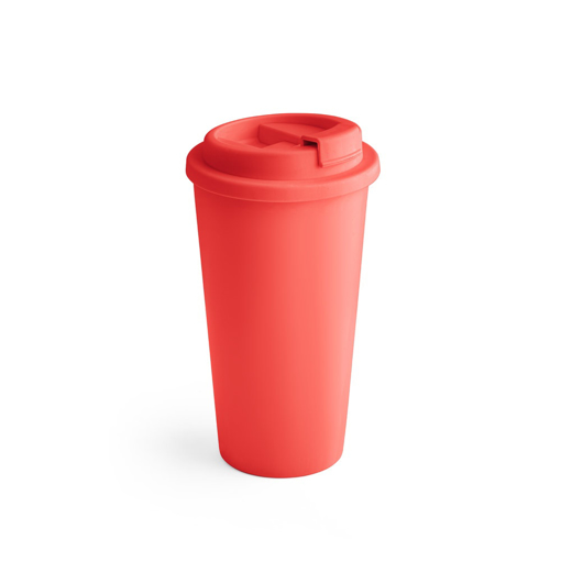 Immagine di Cuppari. bicchiere da viaggio rosso