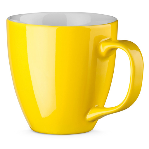 Immagine di Panthony. tazza in porcellana da 450 ml giallo  450 ml