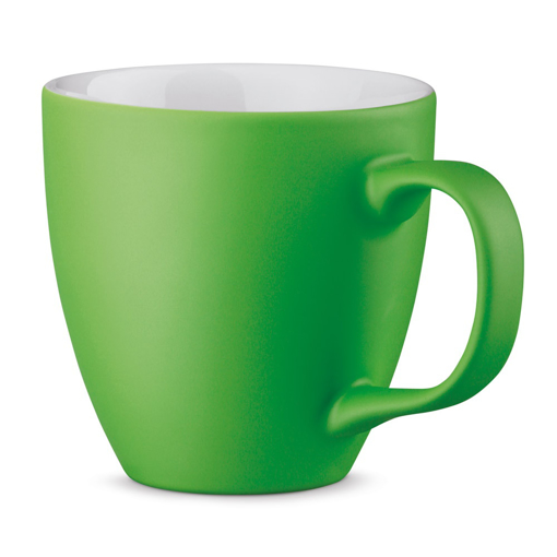 Immagine di Panthony mat. tazza in porcellana da 450 ml verde chiaro  450 ml