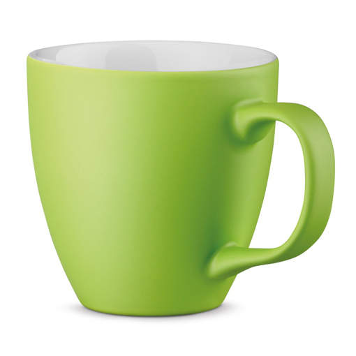 Immagine di Panthony mat. tazza in porcellana da 450 ml lime  450 ml