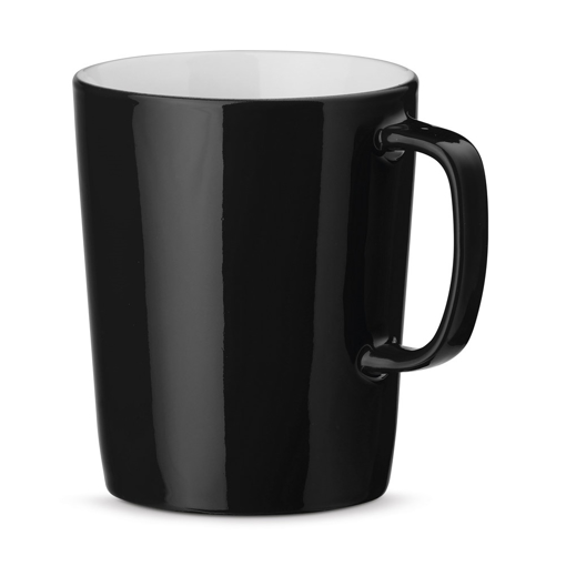 Immagine di Nels. tazza in ceramica da 320 ml nero  320 ml