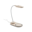 Immagine di Ozzel. lampada da tavolo con caricatore wireless integrato (fast, 10w) naturale