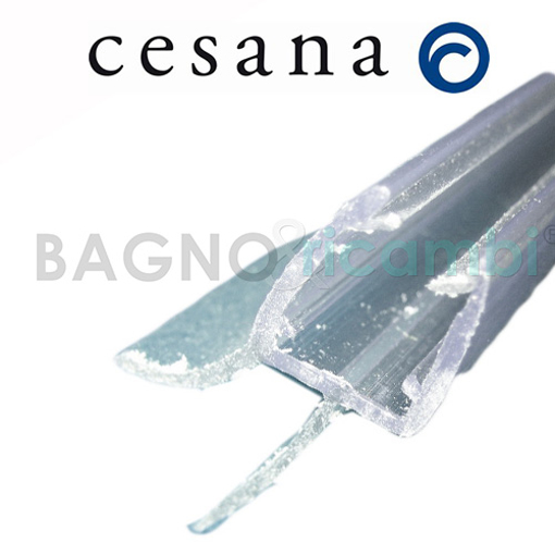 Immagine di Ricambio guarnizione sottoporta per cristalli da 6mm cesana 62090044120l