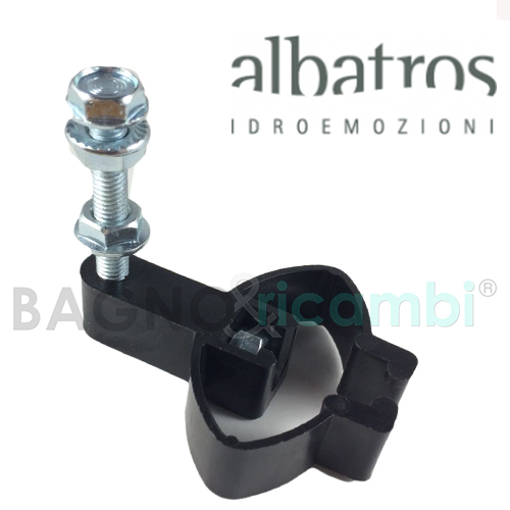 Immagine di Supporto elastico fiancate vasche con dado albatros 4r69001999