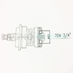 Immagine di Ricambio vitone completo flussometro 702 - 704  3/4stella cp04-77