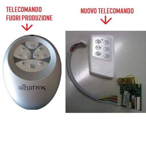 Immagine di Ricambio telecomando per vasca acato albatros 1000969