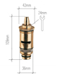 Immagine di Ricambio cartuccia termostatica 1/2" a cera grohe 47012000