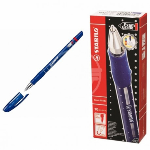 Immagine di 10 pz penna stabilo exam grade blu 588/241