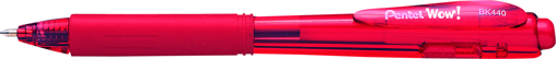 Immagine di 12 pz penna pentel wow ifeel-it 1.0 rosso  bx440-bi