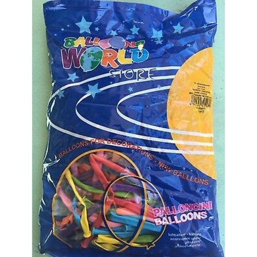 Immagine di 1 pz gioco palloncini modellabili x 100  pmb100