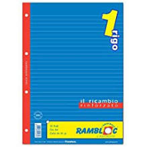 Immagine di 40 pz ricambio a4 rinforzato 1r rambloc 40fg. 80gr