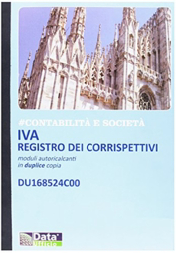 Immagine di 5 pz data uff. 168524c00 registro corrispettivi 24 mesi 2 c autoc