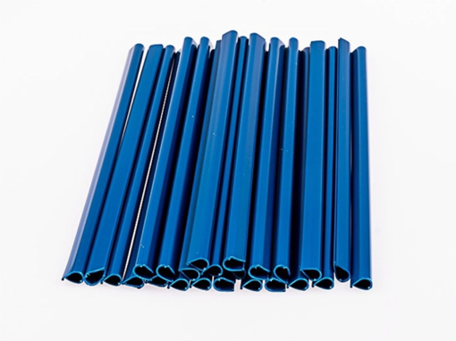 Immagine di 25 pz dorsetto pvc mm18 blu x801805