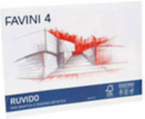 Immagine di 5 pz blocco d.favini 4 220 24x33 ruvido  a168504