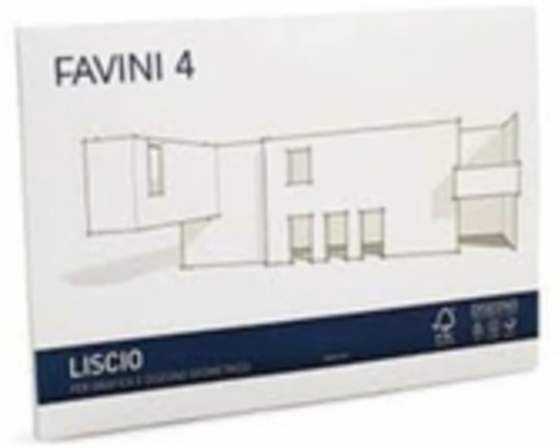 Immagine di 5 pz blocco d.favini 4 220 24x33 liscio  a166504