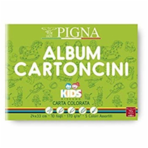 Immagine di 10 pz album colorato pigna 24x34  0047477as