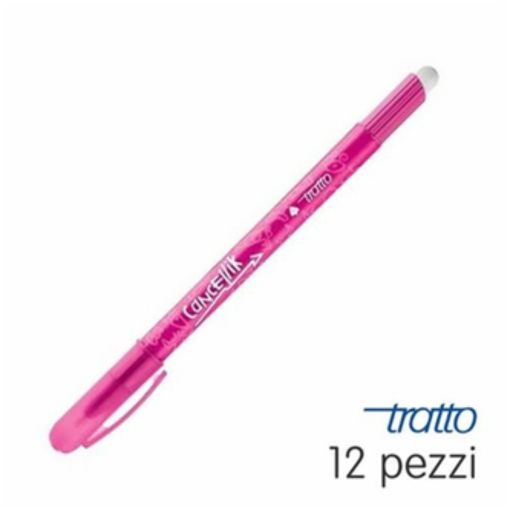 Immagine di 12 pz penna tratto cancellik fucsia  826106