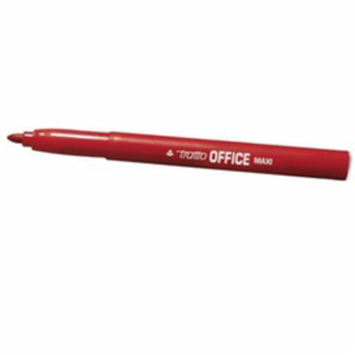 Immagine di 12 pz pennare.fila tratto office maxi rosso  731602