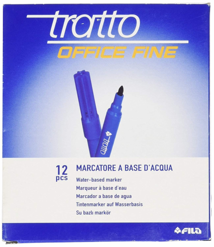 Immagine di 12 pz pennare.fila tratto office fine blu 730501