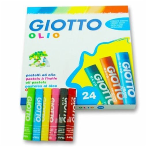 Immagine di 3 pz pastelli giotto olio maxi x 24  293100                     "