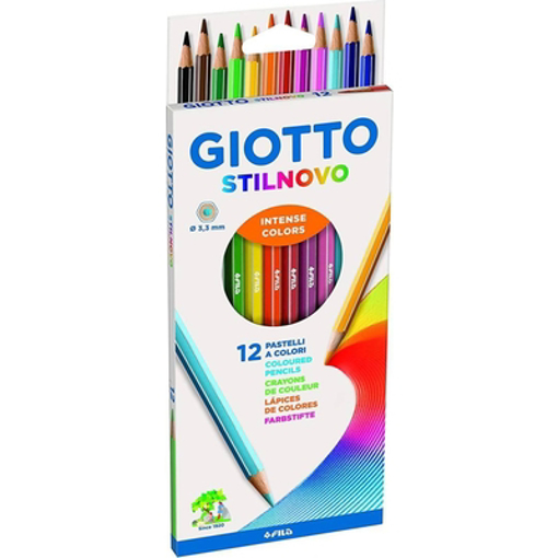 Immagine di 10 pz pastelli giotto stilnovo x12 256500