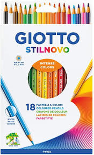 Immagine di 6 pz pastelli giotto stilnovo x18 278200