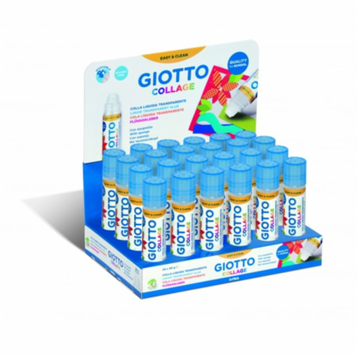 Immagine di 24 pz colla liquida giotto collage" 40 ml  541200                "