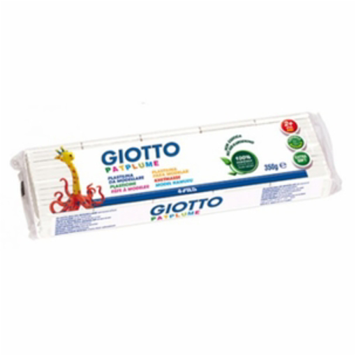 Immagine di 1 pz plastilina patplume 350gr. bianco  510107                  "