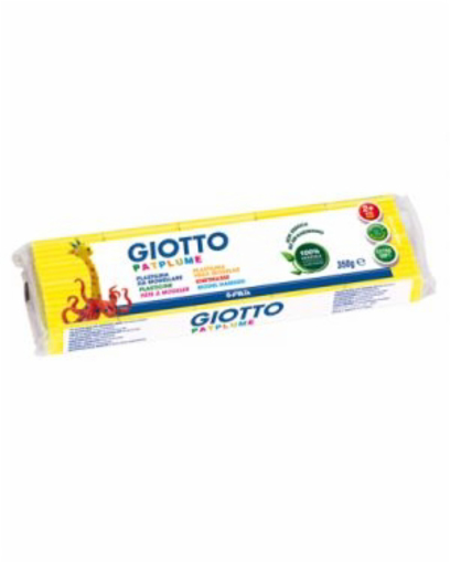 Immagine di 1 pz plastilina patplume 350gr. giallo  510101                  "