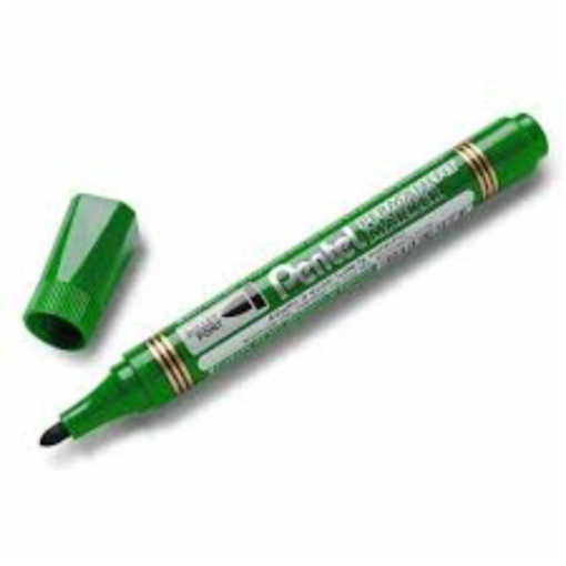 Immagine di 12 pz pennare.pentel n850 punta tonda verde