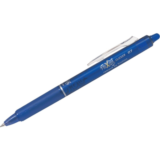 Immagine di 12 pz penna pilot frixion clicker blu 006791