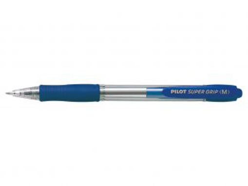 Immagine di 12 pz penna pilot super grip blu  p.m.  001441