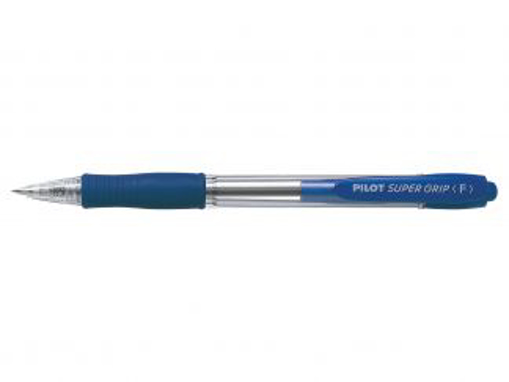 Immagine di 12 pz penna pilot super grip blu  p.f.  001532