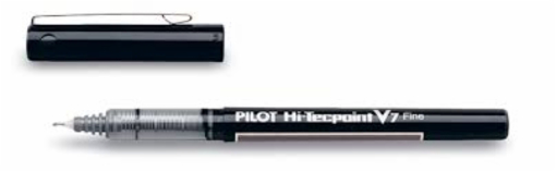 Immagine di 12 pz penna pilot hi-tecpoint v7  nero 011710